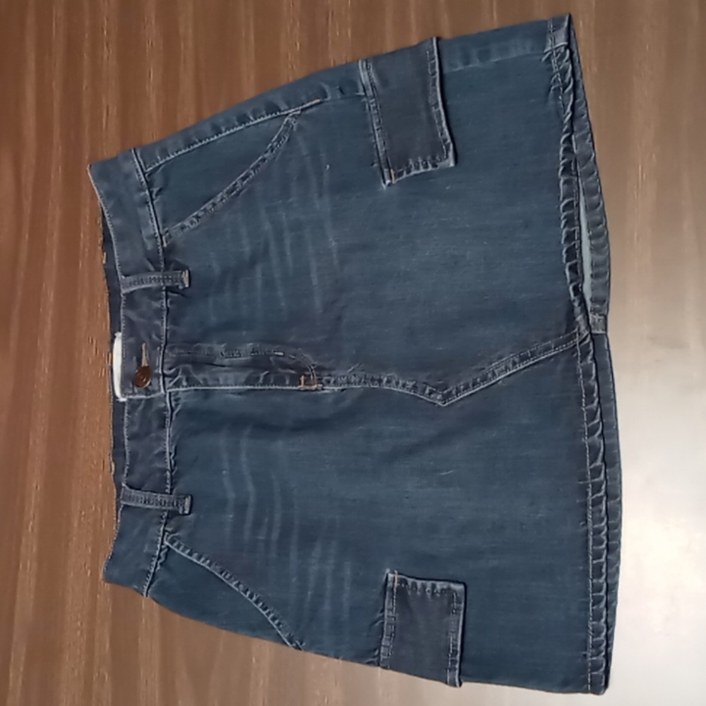 Mudd FLX Stretch Jean Skirt Size 9 - Picture 1 of 3
